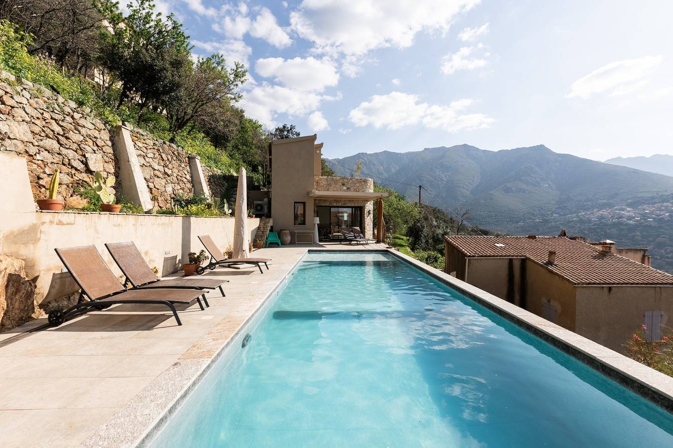 Casa Vacanze 'In Chiusella Piscine De Rêve' con Vista Mare, Wi-Fi e Aria Condizionata in Belgodere, Calvi e dintorni
