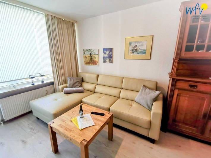 Ferienwohnung für 4 Personen, mit Balkon auf den Ostfriesische Inseln