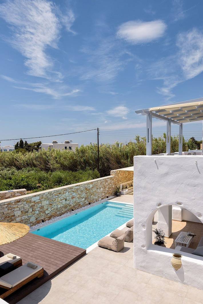 Location de vacances pour 16 personnes, avec jardin ainsi que vue sur l’océan et balcon dans Drios - 3