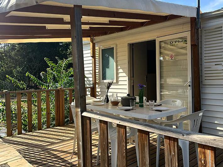 Mobil home pour 6 personnes à Méjannes-le-Clap - 2