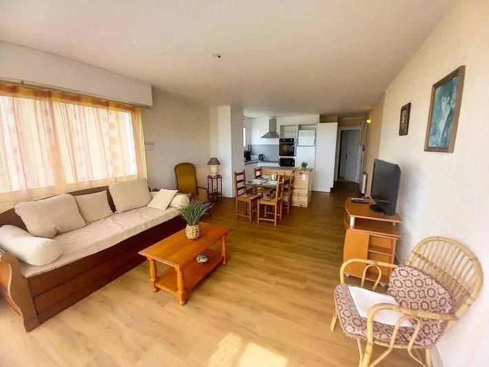 Gîte pour 3 personnes, avec Balcon et Vue dans Plage de la Grande Conche - 2