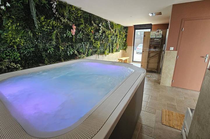 Location de vacances pour 4 personnes, avec Jacuzzi et Sauna à Echinghen