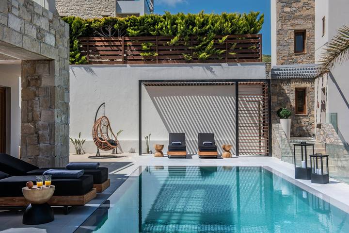 Villa für 6 Personen, mit Garten und Balkon, kinderfreundlich auf Kreta - 2