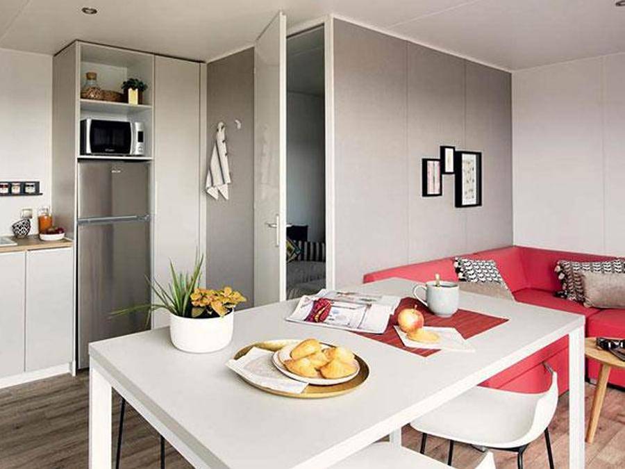 Camping Des Neiges - Mobilhome 5 personnes - O'Hara in Aigueblanche, Savoie