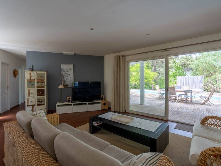 Villa pour 8 personnes, avec terrasse à Biscarrosse - 3