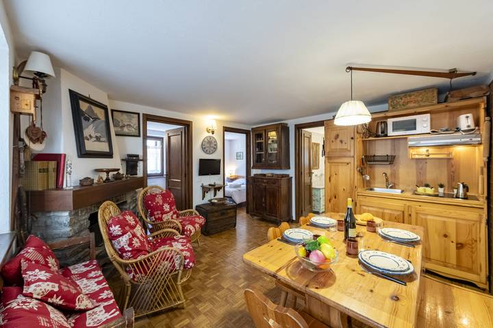 Appartamento per 4 persone, con Balcone a Courmayeur