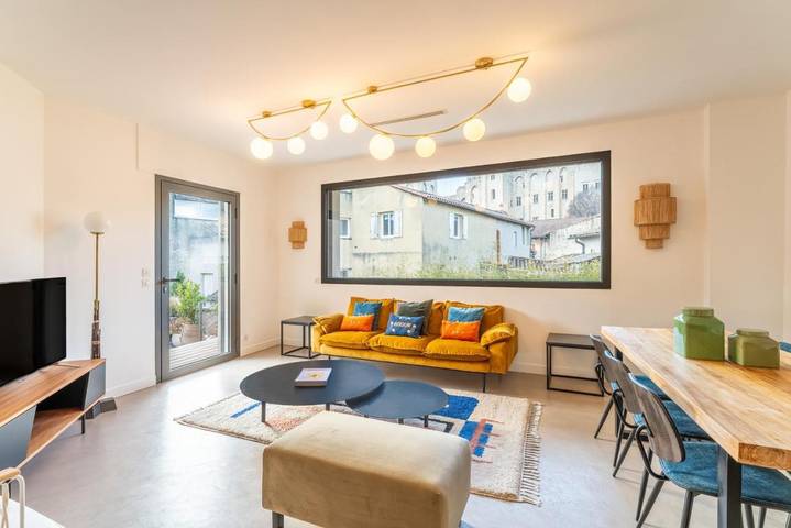 Gîte pour 4 personnes, avec terrasse dans Cinema Utopia La Manutention Avignon - 3