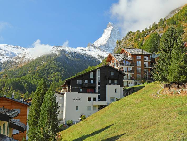 Ferienwohnung für 2 Personen, mit Balkon in Zermatt