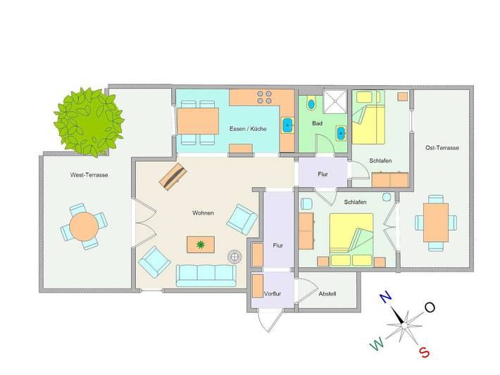 Bungalow für 4 Personen, mit Terrasse, kinderfreundlich in Kühlungsborn - 3