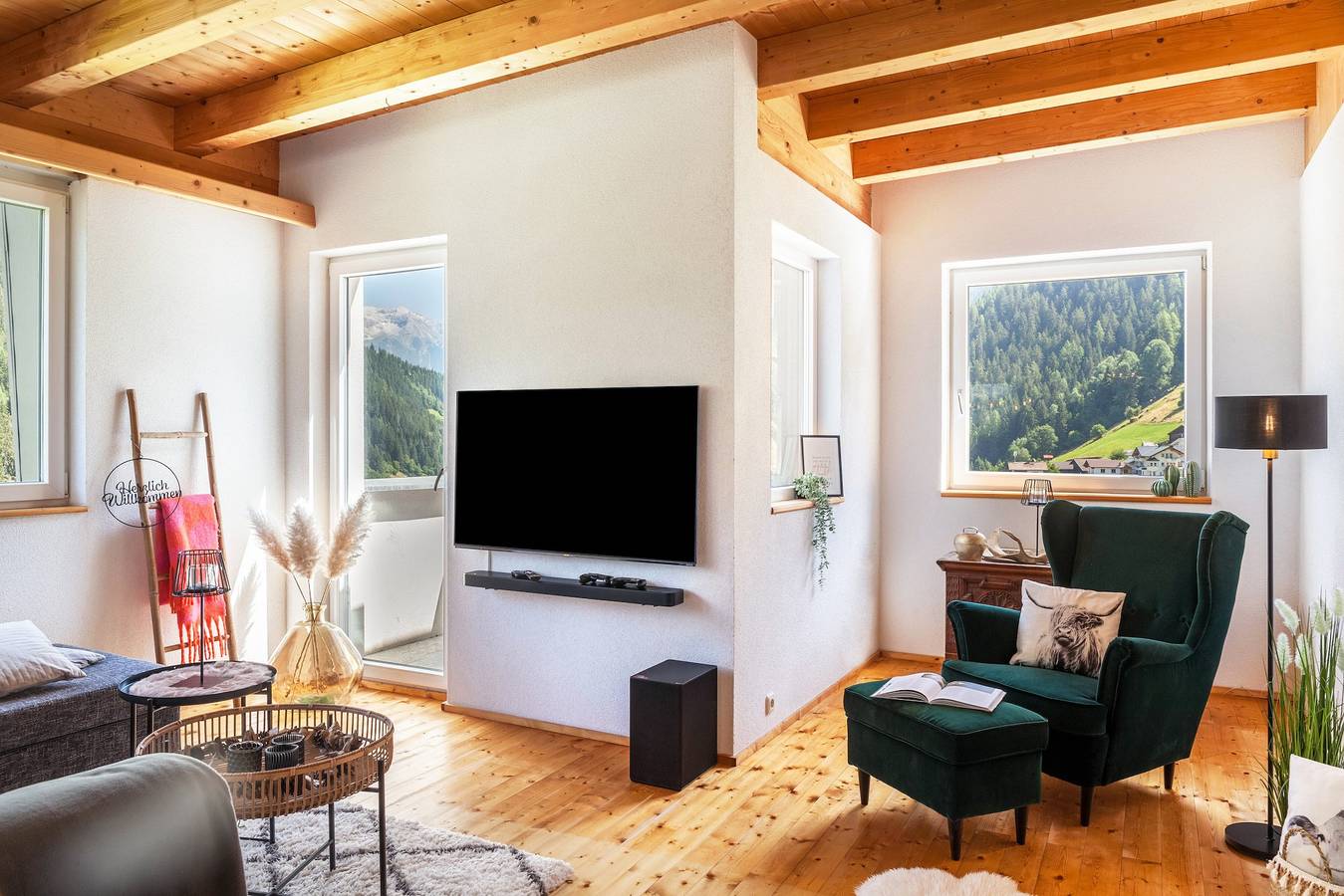 Ferienhaus 'Maierhof 341' mit Seeblick, privater Terrasse und Wlan in See, Verwall