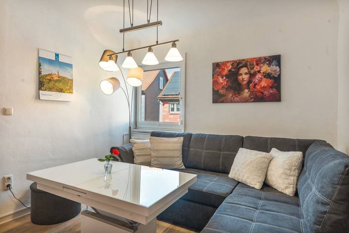 Ganze Wohnung, Apartment „Haus Marlies“ mit privatem Garten und Wlan in Finsterbergen, Friedrichroda