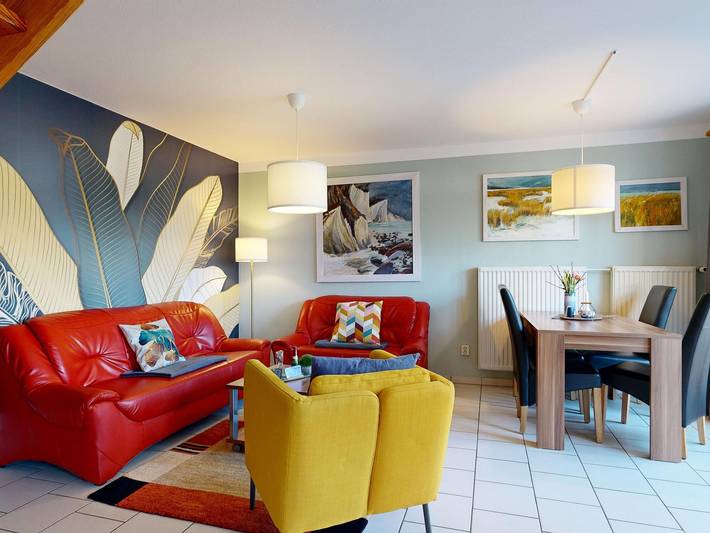 Ferienwohnung für 6 Personen, mit Terrasse, kinderfreundlich in Lancken-Granitz - 2