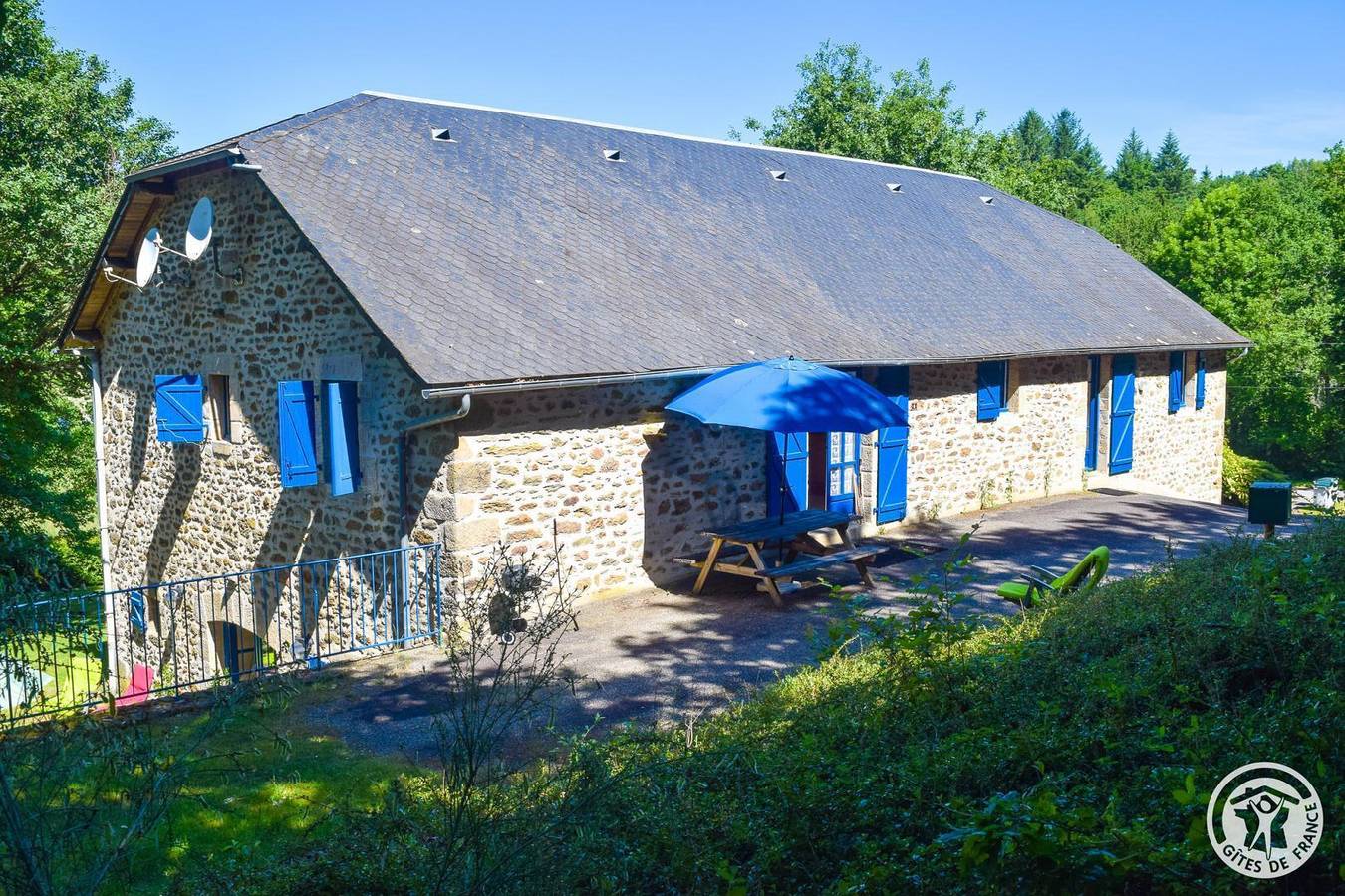 Gîte für 4 Personen mit Garten in Champagnac-la-Noaille, Tulle und Umgebung