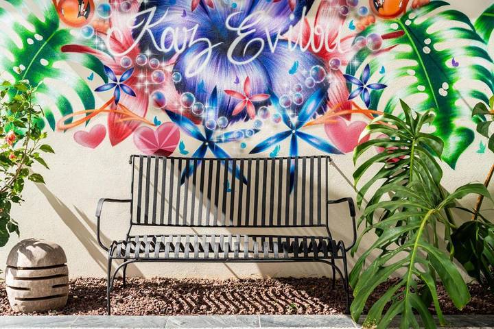 Maison de vacances pour 8 personnes, avec piscine ainsi que vue et terrasse