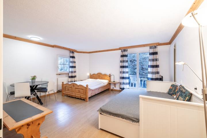 Ganzes Studio, 2203 Modernes Studio mit Balkon in Vulpera, Tarasp