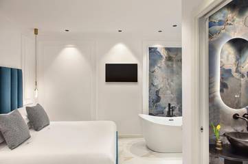 Maison d’hôte pour 2 personnes, avec jardin ainsi que vue et piscine à Pompei