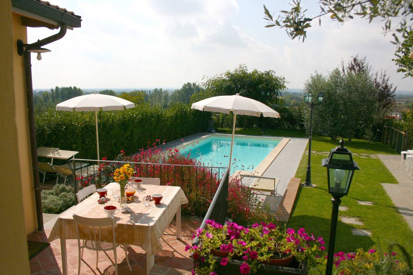 Villa für 3 Personen mit Terrasse in Cortona, Arezzo Provinz