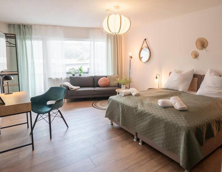 Ferienwohnung für 4 Personen, mit Balkon und Ausblick, mit Haustier in Lahn-Taunus - 2