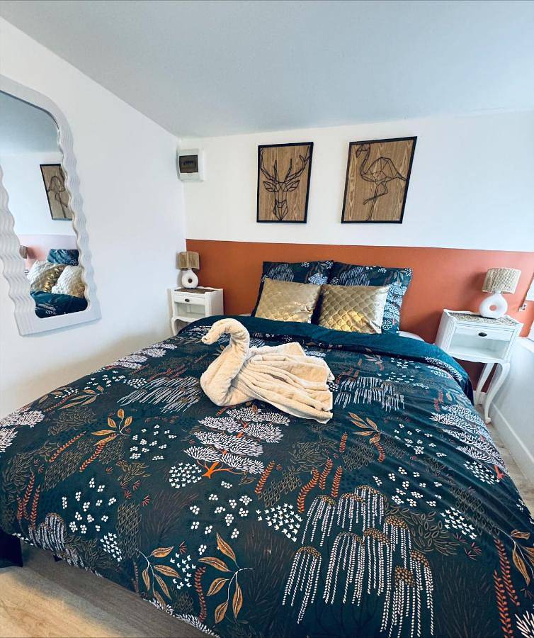 Double Room with Terrace in Pontorson, Région d'Avranches