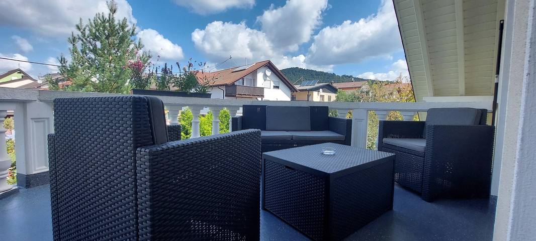 Ferienwohnung für 4 Personen, mit Balkon und Terrasse im Dahner Felsenland - 3