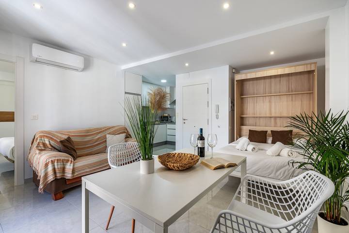 Apartamento para 4 personas, con Balcón