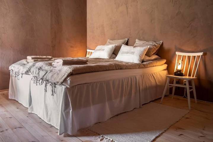 Chambre d’hôte pour 2 personnes, avec terrasse et jardin ainsi que vue et sauna, animaux acceptés dans Finlande méridionale