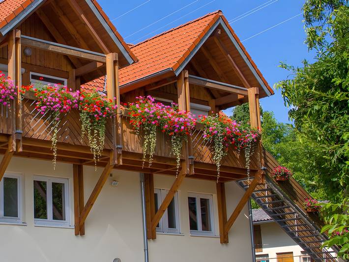 Ferienwohnung für 4 Personen, mit Balkon und Seeblick in Meersburg - 2