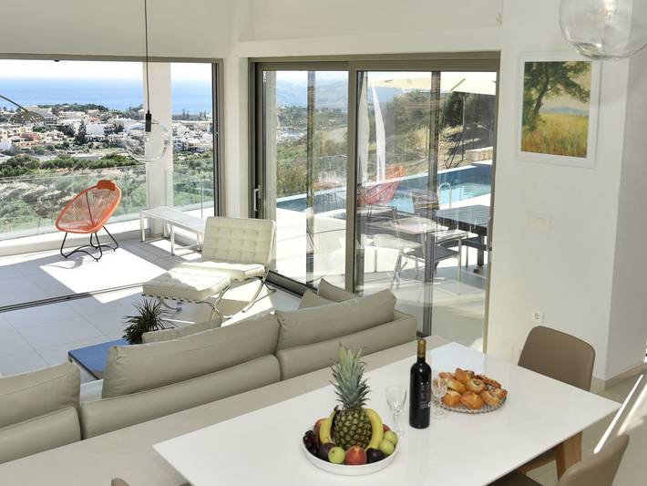 Bungalow für 6 Personen, mit Balkon und Garten sowie Pool auf Kreta - 2