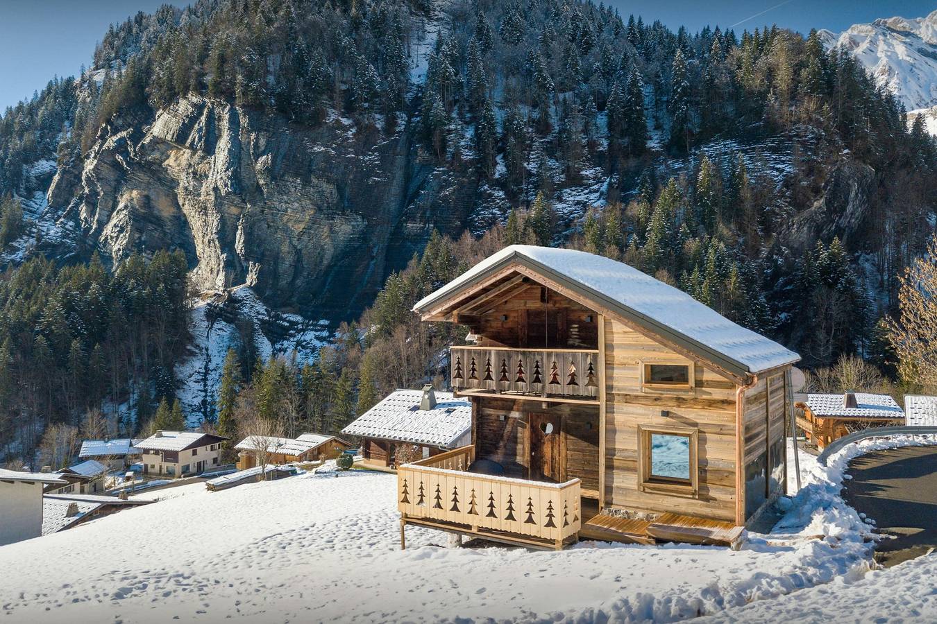 Cosy chalet for 4 with sauna - Ovo Network in La Giettaz, Albertville region
