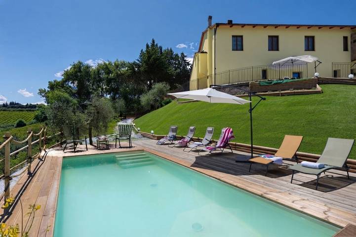 Villa i Fiori in Montaione, Chianti