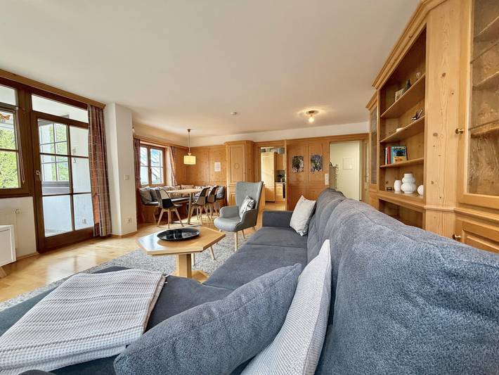 Ferienwohnung für 6 Personen, mit Balkon und Terrasse sowie Garten in Vorderhindelang - 4