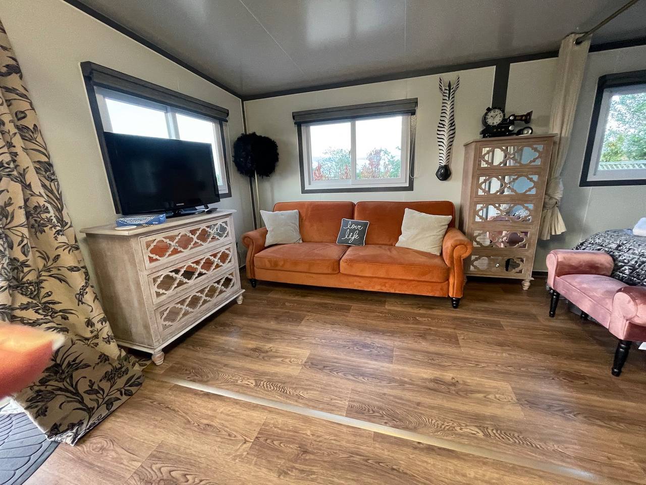 Birch tree lodge set in 3 acres in Nidderdale AONB