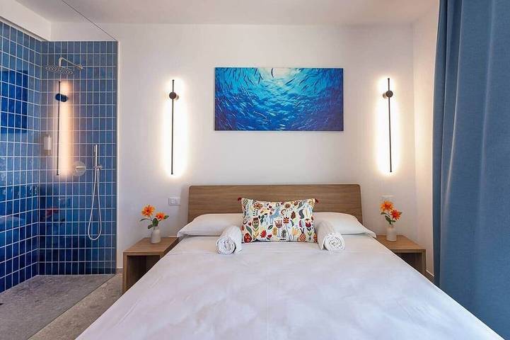 Room Castel Perollo - Camera Blu by Biddizzi Rari - Historic Center in Sciacca in Sciacca, Agrigento Provinz