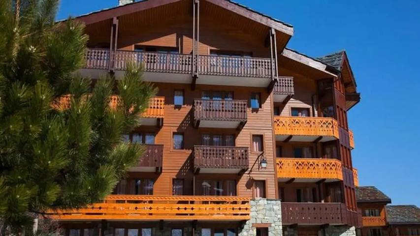 Chalet pour 6 personnes, avec terrasse dans Valmorel