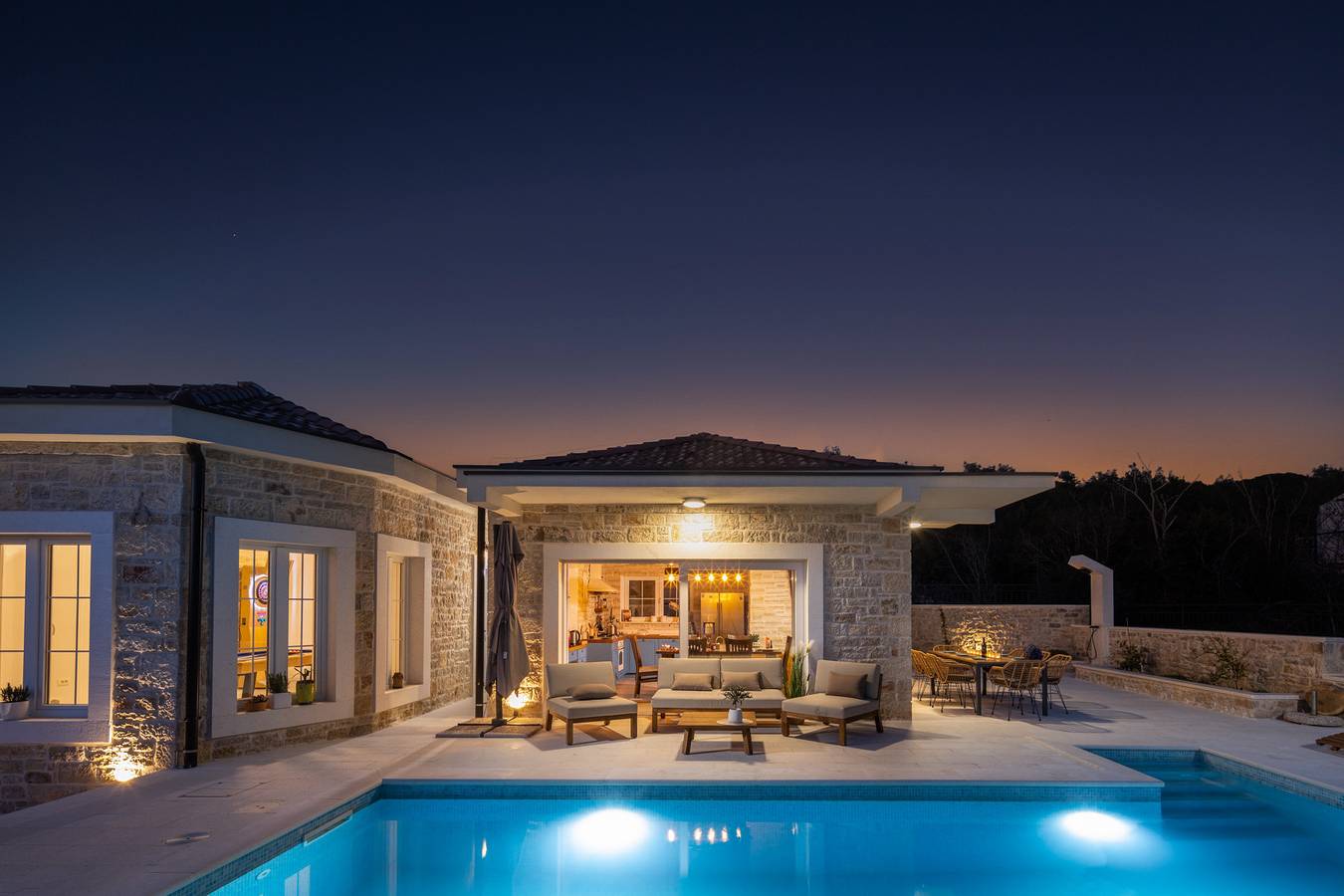 Villa Katarina with pool in Diklo (Zadar), Zadar (Municipality)
