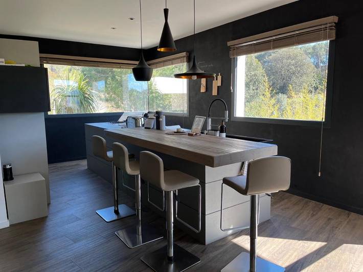 Villa pour 4 personnes, avec piscine ainsi que jardin et vue à Le Castellet - 3