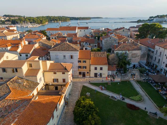 Apartament wakacyjny dla 4 osób, z balkon w Porec i okolice