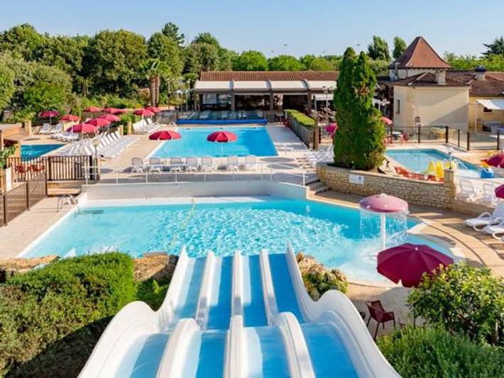 Glamping voor 4 personen, met kinderzwembad in de Dordogne
