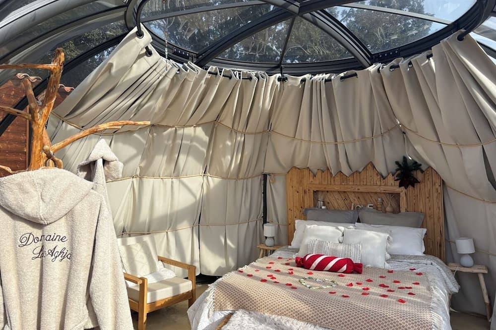 Dôme étoilé avec spa privé in Vallica, Parc naturel régional de Corse