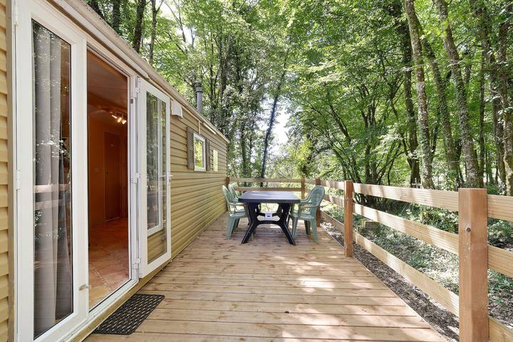 Wohnwagen für 5 Personen, mit Sauna und Kinderpool sowie Garten, mit Haustier in Südfrankreich - 4