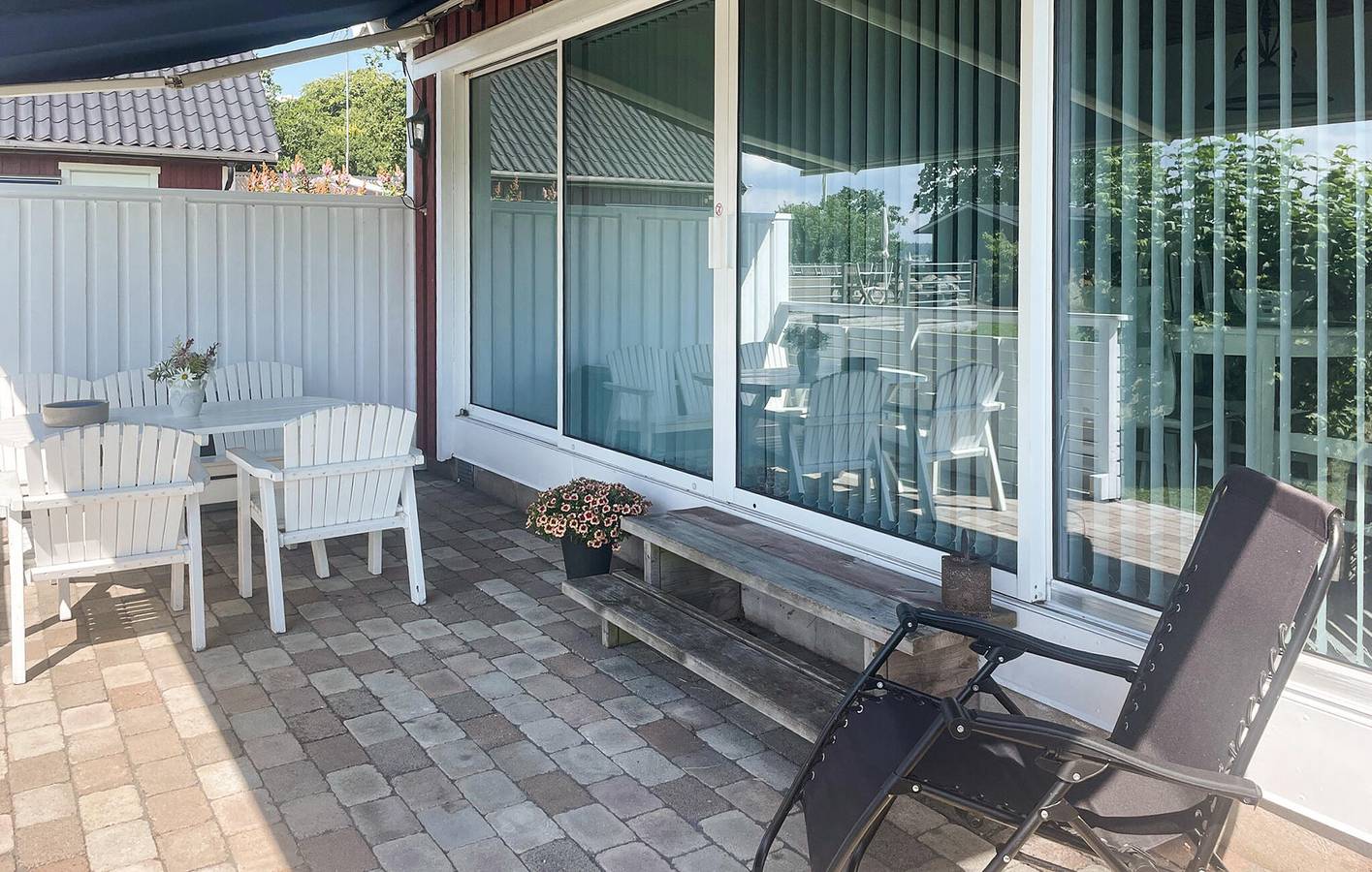 Ferienhaus für 5 Personen mit Terrasse in Falkvik, Sölvesborg und Umgebung