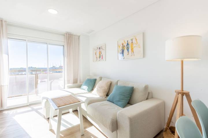 Apartamento entero, Primera Línea de playa y paseo marítimo - Domidai in Santa Pola, Costa Blanca