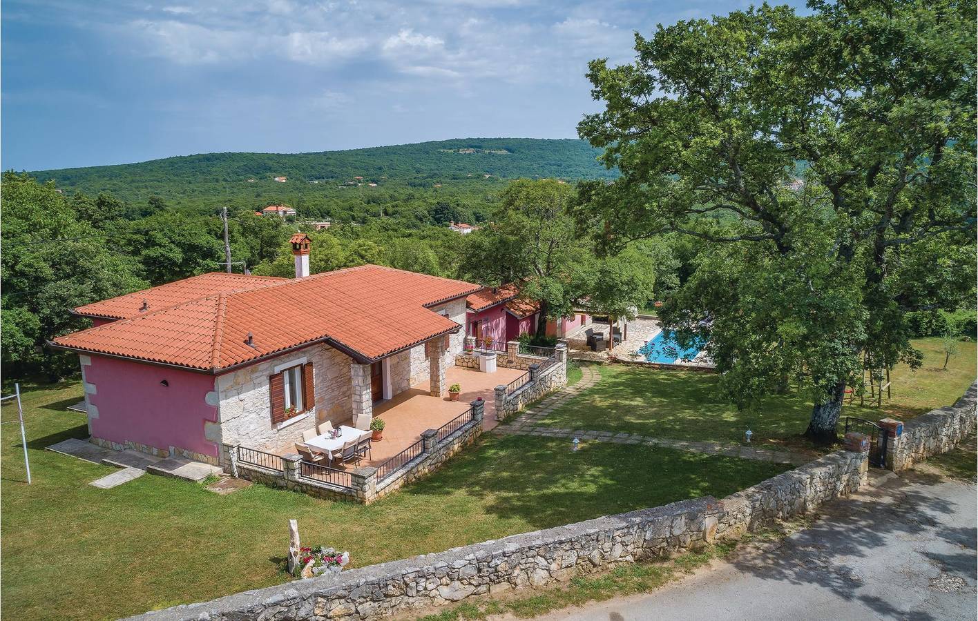 Casa de vacaciones para 6 personas con terraza in Labin, Costa Este de Istria