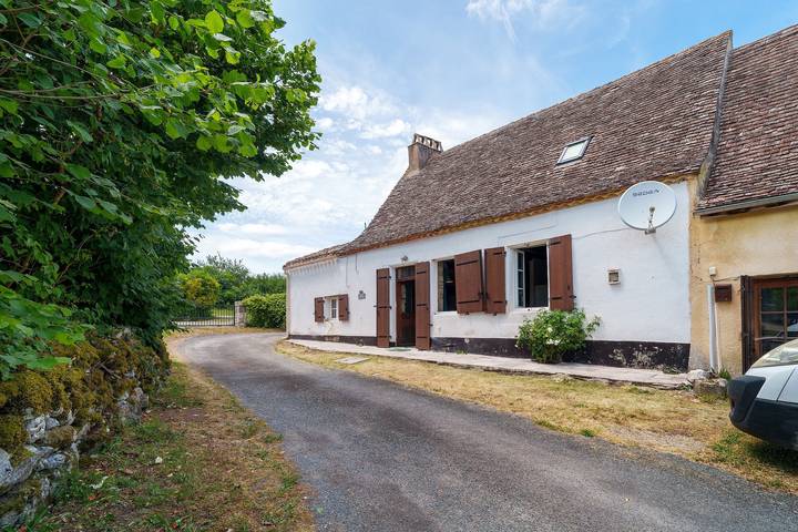 Casa vacanze "Cottage Blanc" con terrazza privata e Wi-Fi in Beaumontois en Périgord, Périgord Pourpre