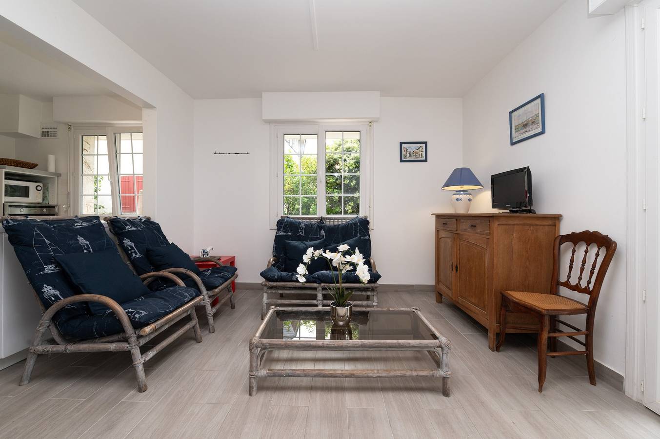 Appartement entier, Appartement avec jardin, à 200m de la mer in Carnac, Côte des Mégalithes