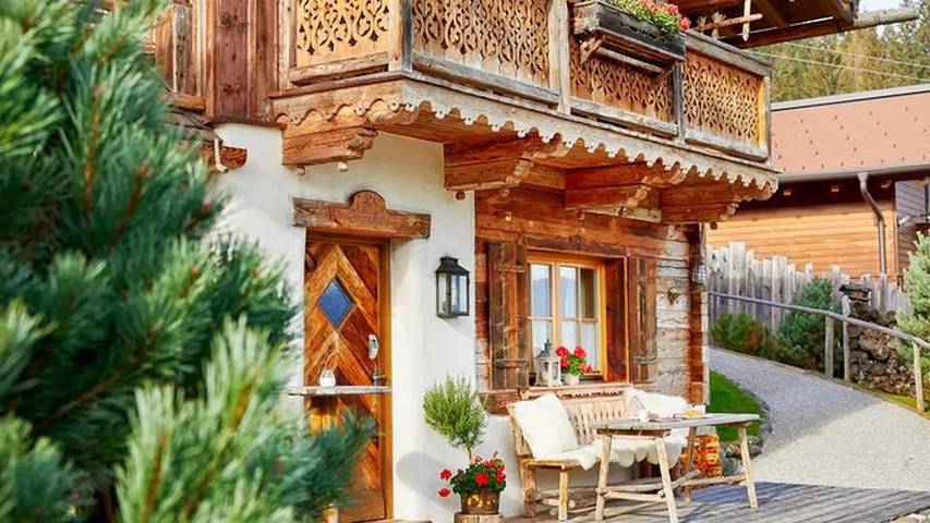 Chalet für 6 Personen, mit Sauna und Balkon sowie Garten in Flachau - 4