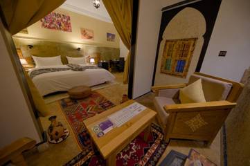Gîte pour 2 personnes, avec terrasse et vue, animaux acceptés à Ouarzazate