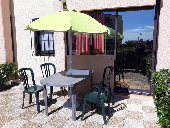 Gîte pour 4 personnes, avec terrasse dans Port Barcarès