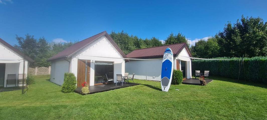 Domek letniskowy dla 4 osób, z widok i ogród w Wyspa Wolin