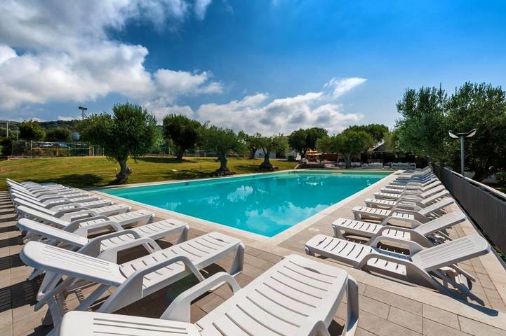 Ferienhaus für 3 Personen, mit Kinderpool und Pool sowie Garten in Marina di Camerota - 4